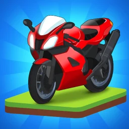 Ícone de Merge Bike game Idle Tycoon